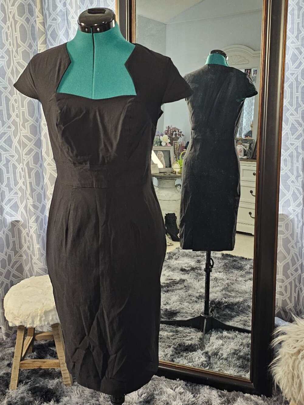 Grace Karin 1950s Pinup inspired Pencil Dress, NWT Size M